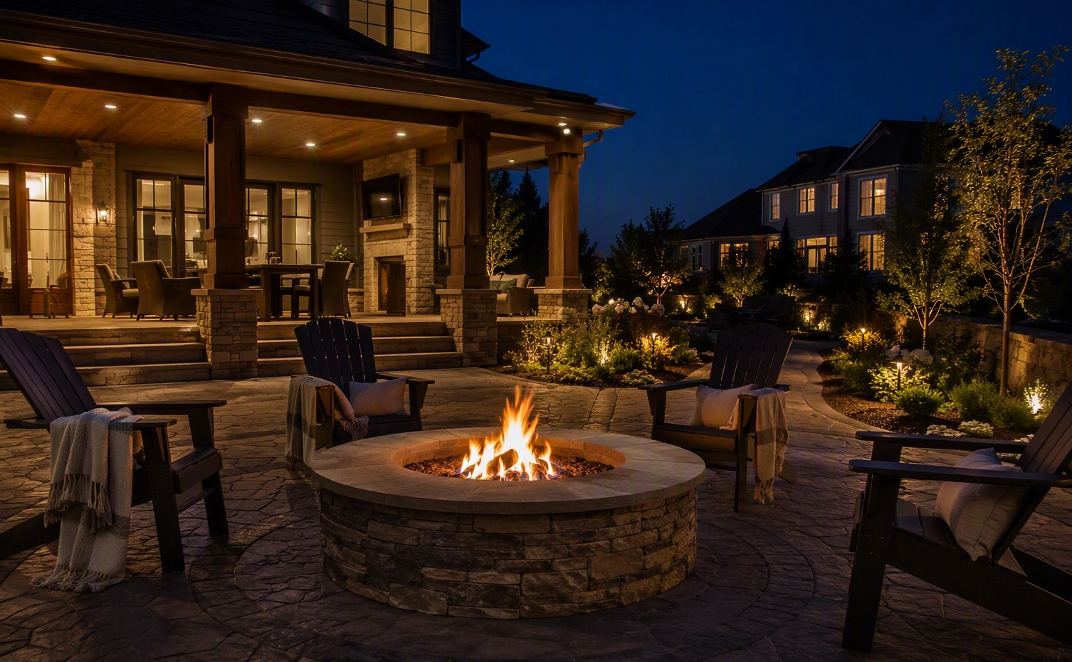 Mt. Lookout fire terrace