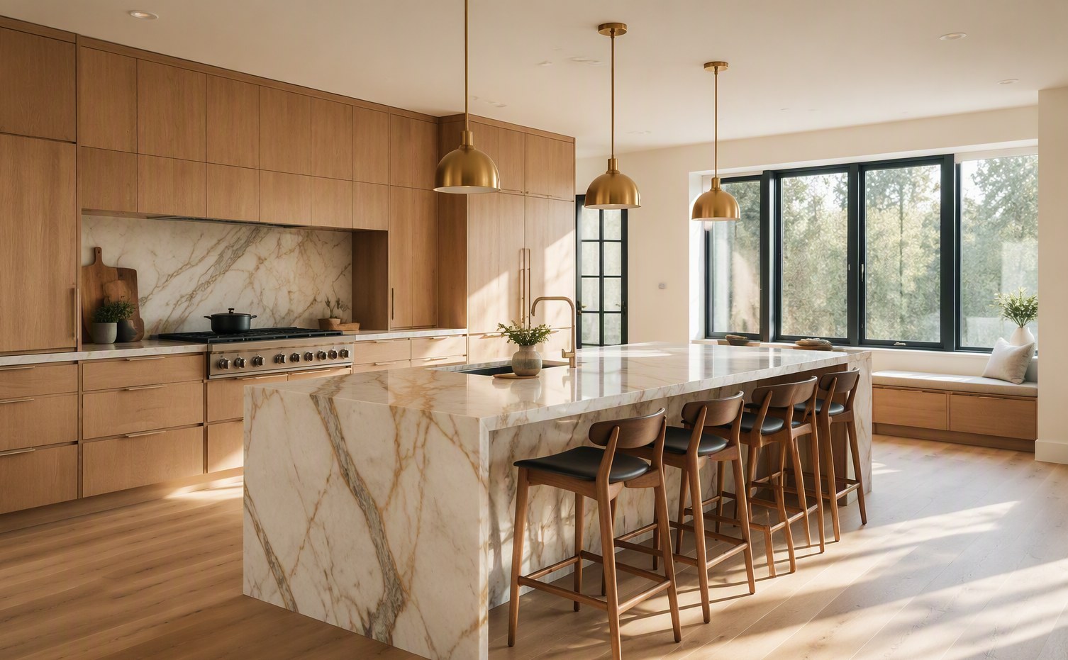 Renovated luxury kitchen